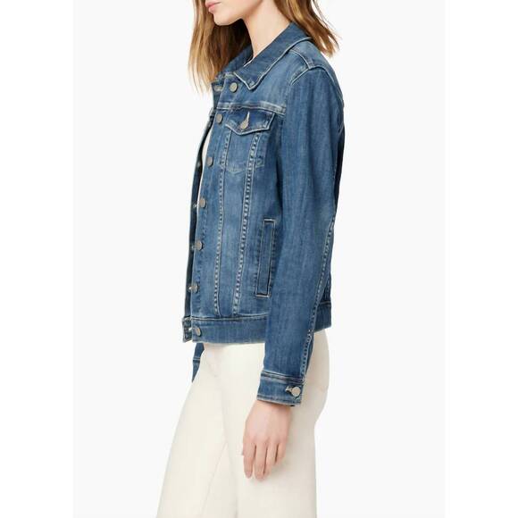 NEW JOE'S JEANS relaxed denim jacket in dolores